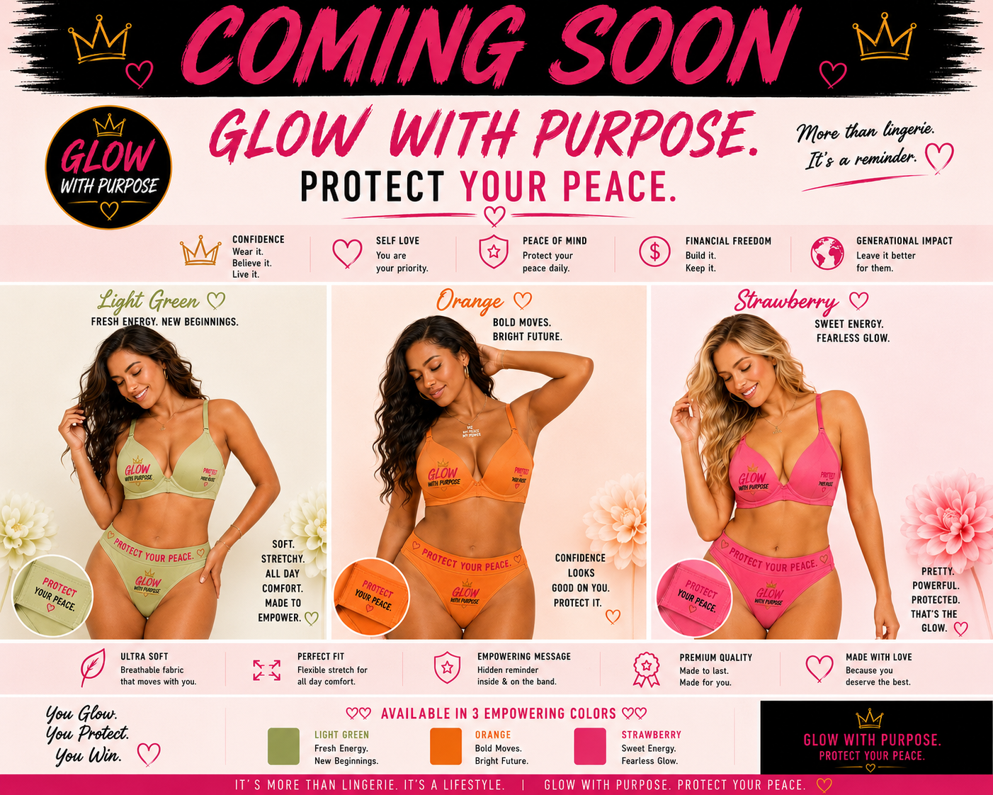 Glow With Purpose-Future Lingerie