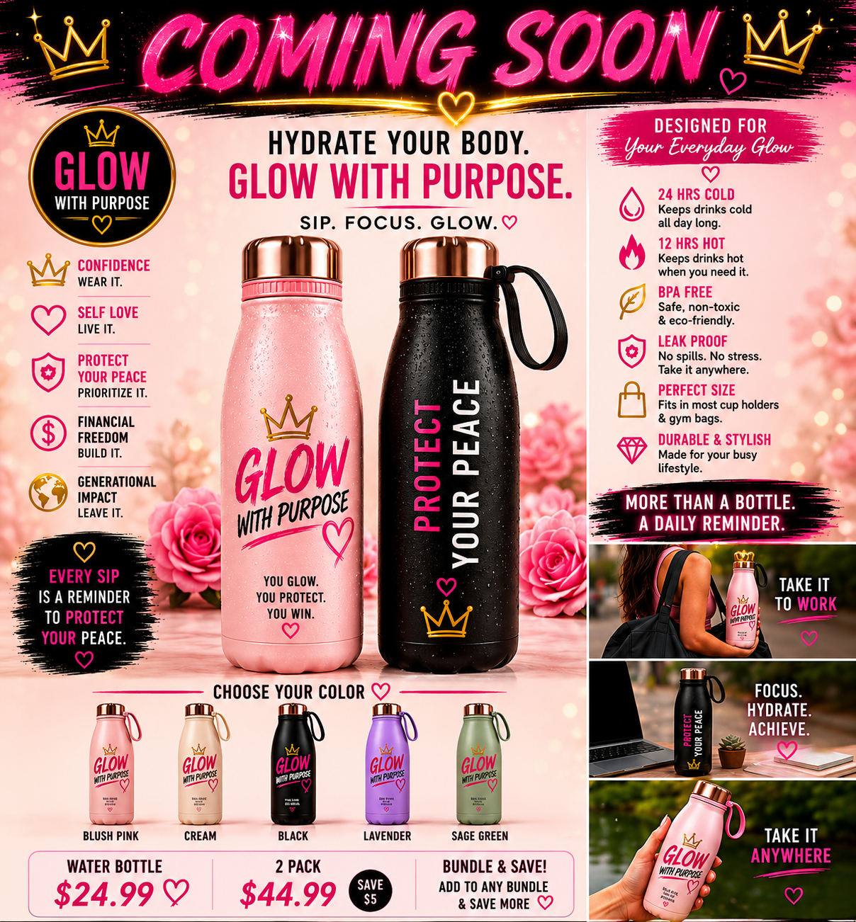 Glow With Purpose Hydration Collection-COMING SOON